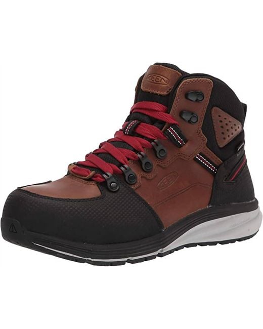 Keen Brown Hook Waterproof Boot (Carbon Toe) for men