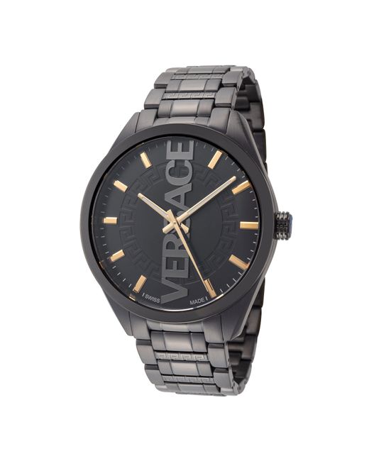 Versace Gray 42mm Grey Quartz Watch Ve3h00522 for men