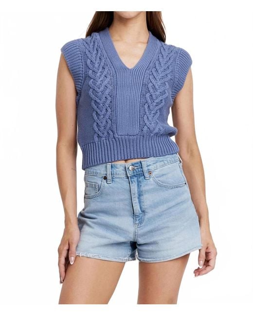 Another Love Blue Emberly Vest