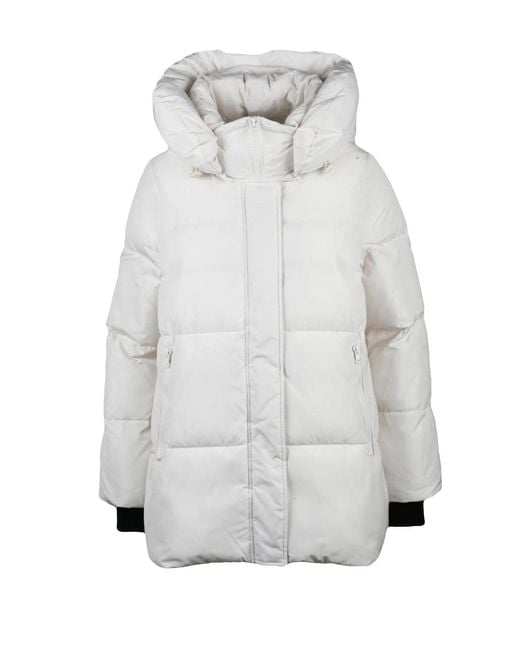 Canadian Gray Polyamide Down Jacket