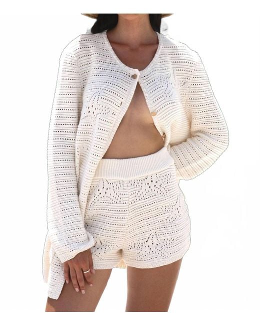ROAME. White Georgio Jacket