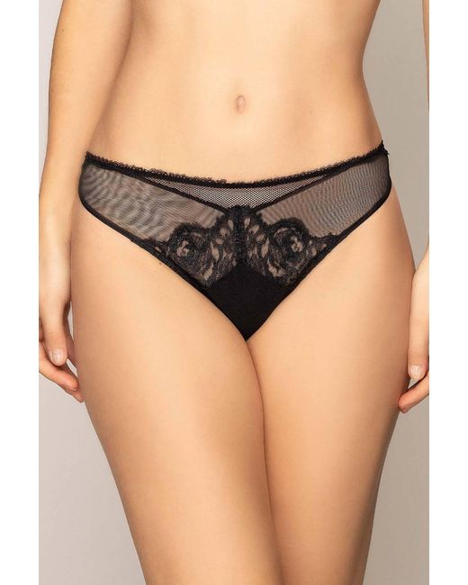 Lise Charmel Black Ecrin Glamour Thong