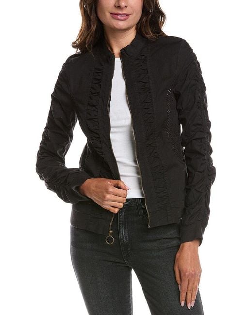 XCVI Black Wearables Orrick Bomber Jacket