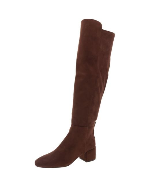 MICHAEL Michael Kors Women's Brown So24F Monogram Manmade Knee