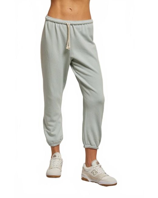PERFECTWHITETEE Gray Johnny Terry Sweatpant