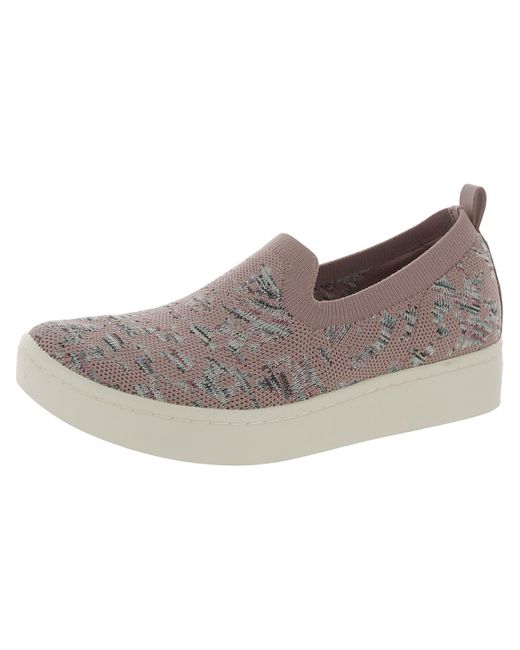 Skechers Gray Arch Fit Cup-free Blossom Slip On Casual Loafers