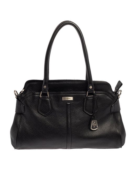 Cole Haan Black Leather Tote