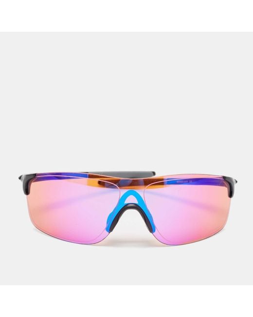 Oakley Purple Evzero Prizm Shield Sunglasses for men