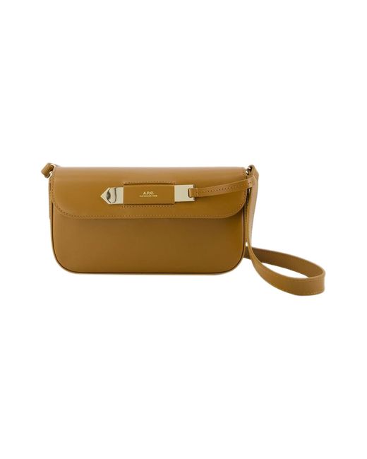 A.P.C. Yellow Charlotte Hobo Bag