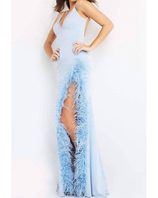 Jovani Blue Prom Gown