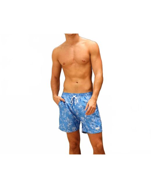 Kulani Kinis Blue Swim Trunks for men