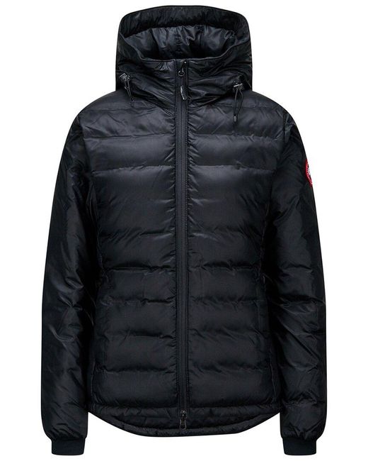 Canada Goose Camp Hoody Fusion Fit Down Jacket in Black | Lyst
