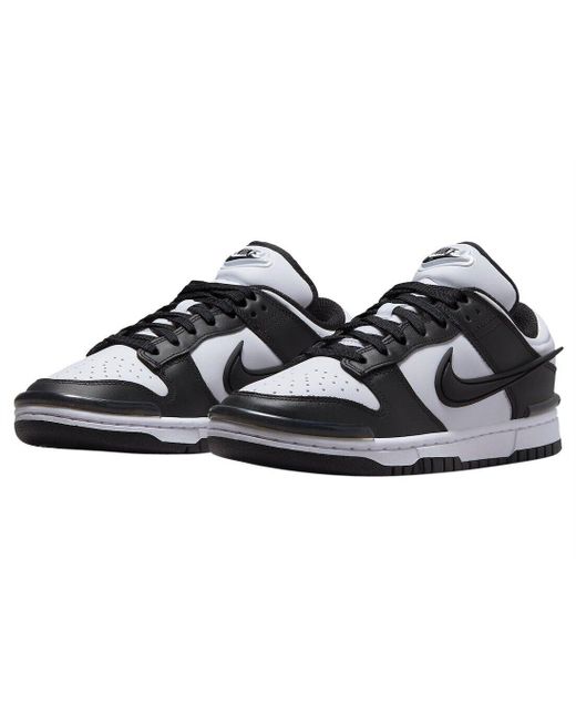 Nike Black Dunk Low Twist Dz2794-001 White Panda Sneaker Shoes 5.5 Pro63