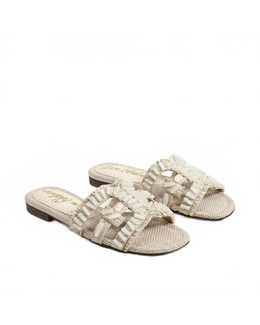 Sam Edelman Women's Natural Bay Stone Slide Sandal