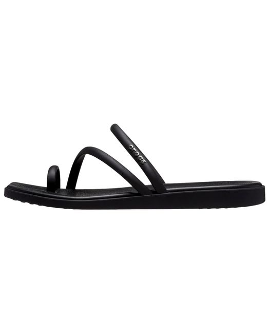 CROCSTM Black Miami Toe Loop Sandal 209862-Blk