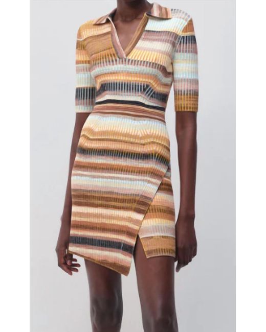 Jonathan Simkhai Multicolor Solana Knit Dress