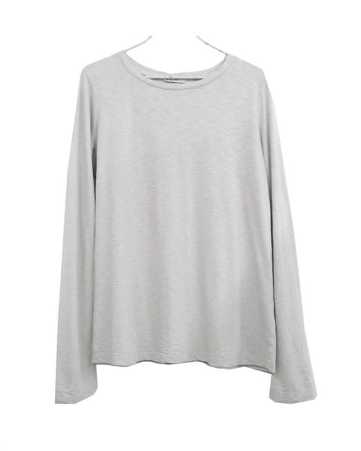 It Is Well L.A. Gray Everyday Long Sleeve Top