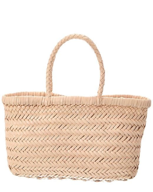 Dragon Diffusion Natural Mini Flat Gora Tote