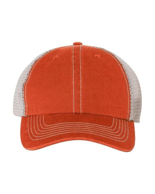 '47 Orange Trawler Cap for men