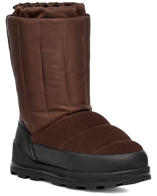 Ugg Brown Classic Klamath Short Suede Classic Mini Boot