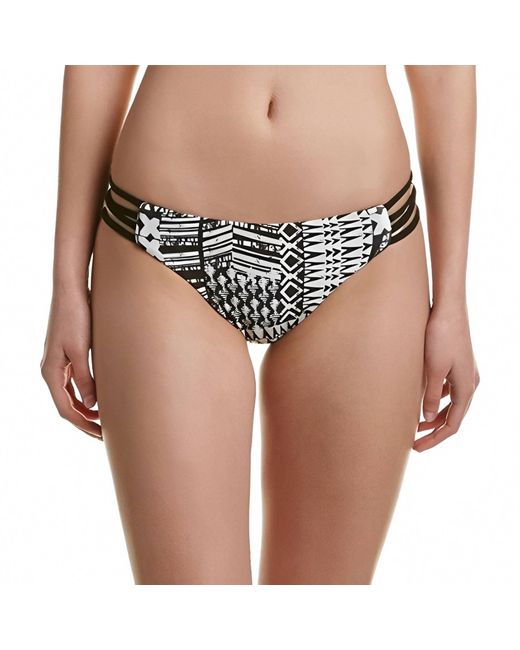 LSPACE Black Low Down Bikini Bottom