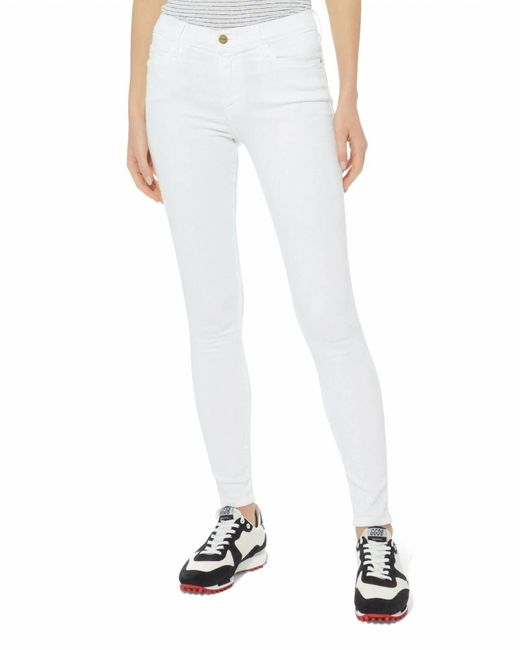 FRAME White Le Skinny De Jeanne Blanc Skinny Jeans