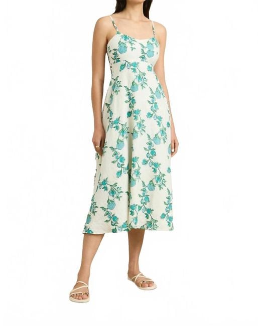 green emerald velvet dress Hannah Dress – Eddy main image 1