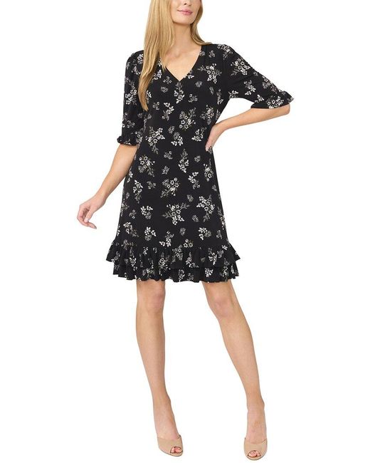 Cece Women's Black Regular Fit Dress - eharrisgallery.com