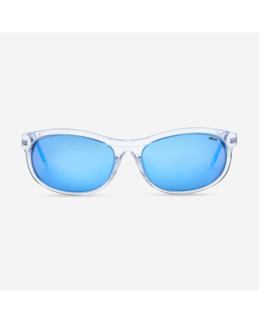 Revo Blue Vintage Wrap Crystal & H2o Heritage Wrap Sunglasses Re118009h20
