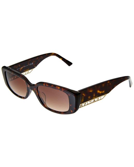 BVLGARI Brown Bv8259 53mm Sunglasses