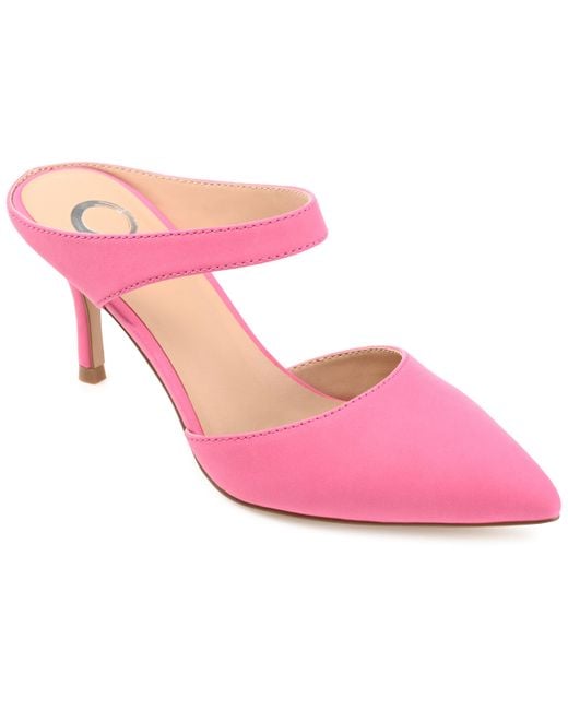 Journee Collection Pink Maevali Pump