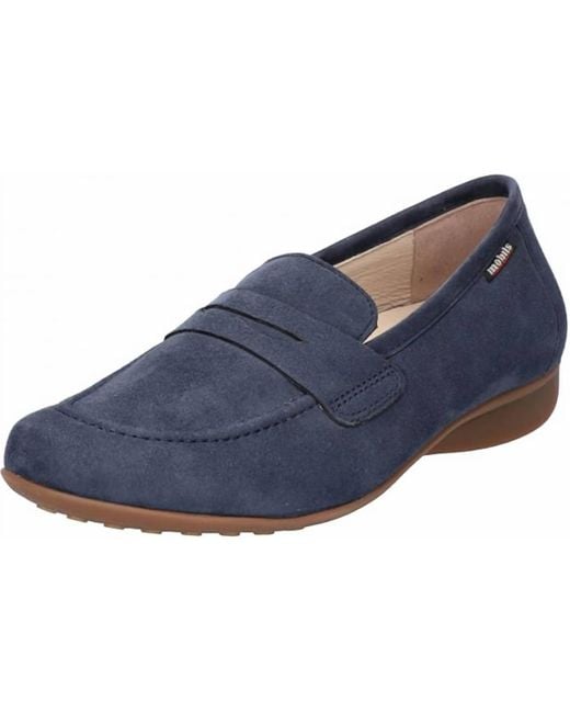 Mephisto Blue Flavya Loafer