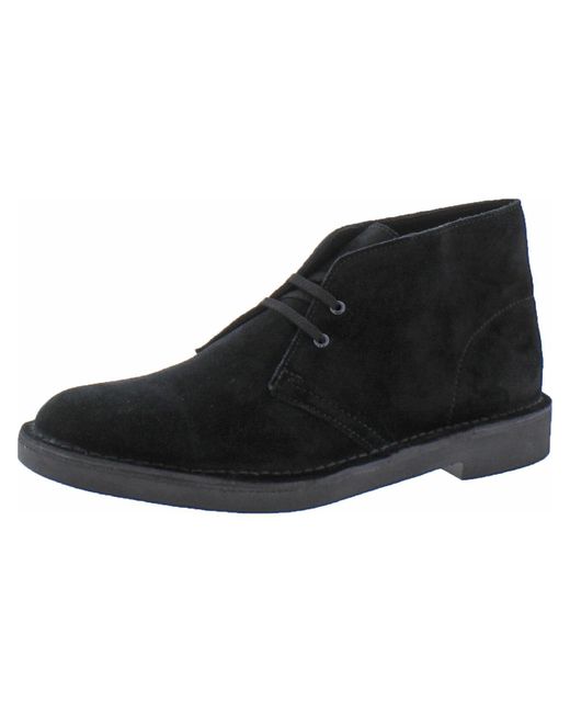 Clarks Bushacre 2 Padded Insole Boot Chukka in Black for Men | Lyst