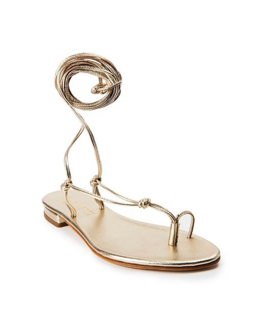 Cornetti Metallic Stellina Wrap Up Sandal