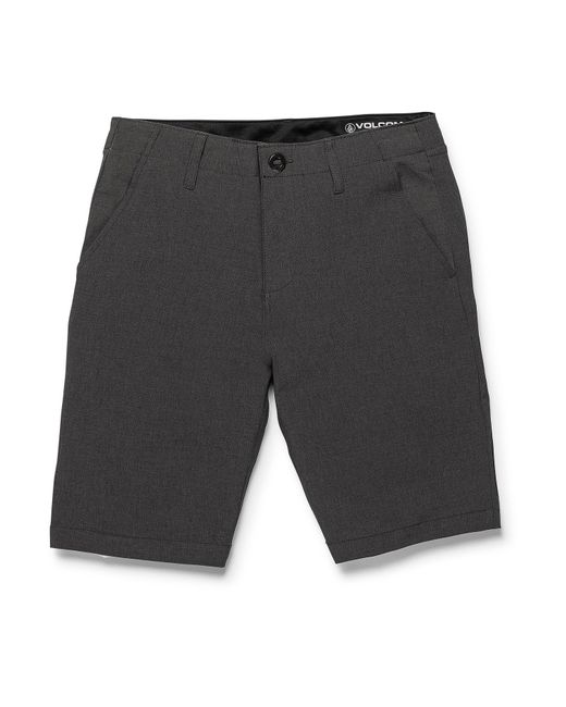 Volcom Gray Kerosene Hybrid Shorts - Charcoal Heather for men