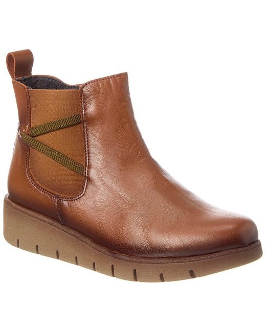 Eric Michael Brown Harper Short Leather Boot