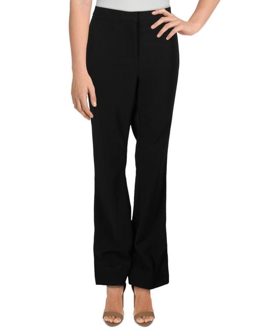 Lucy Paris Diana Wie Polyester Dress Pants in Black | Lyst