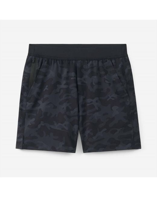 TEN THOUSAND Blue 5" Interval Short for men