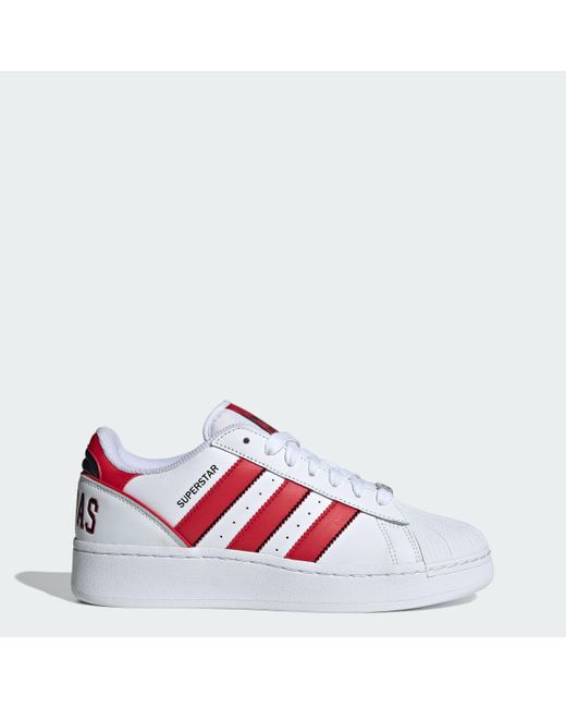 Adidas Red Superstar Xlg Shoes for men