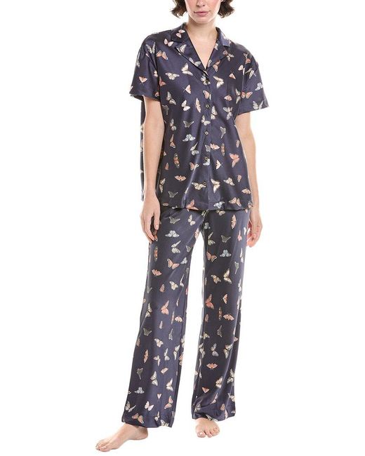 Honeydew Intimates Blue 2Pc Sunday Rest Pajama Set
