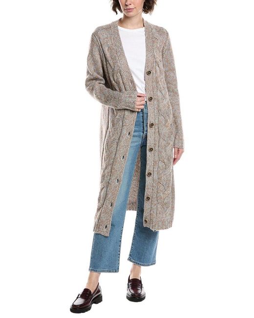 Cabi White Sparkle Cardigan