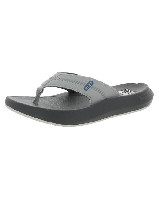 Reef Swellsole Cruiser Faux Leather Anatomic Cushioning Flipflops in