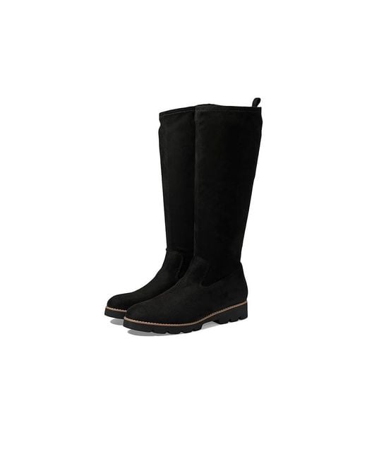 Vionic Black Ashburn Boots Side Zipper Knee High Riding Zpo3323