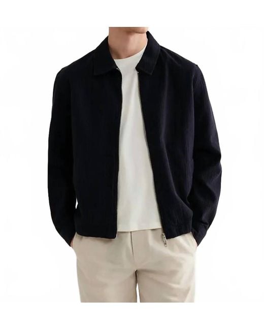 Wax London Black Eldon Zip Jacket for men