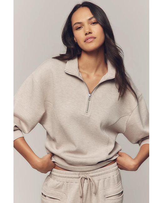 Daily Practice Natural Half-Zip Sweatshirt