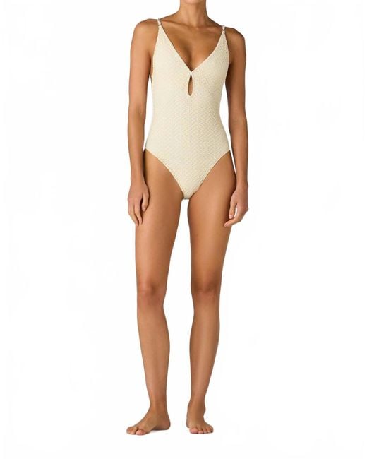 Palmacea White Lucia One Piece Swimsuit
