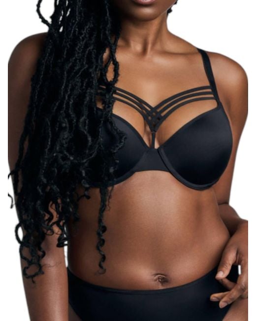 Marlies Dekkers Black Sale Dame De Paris Padded Plunge Bra