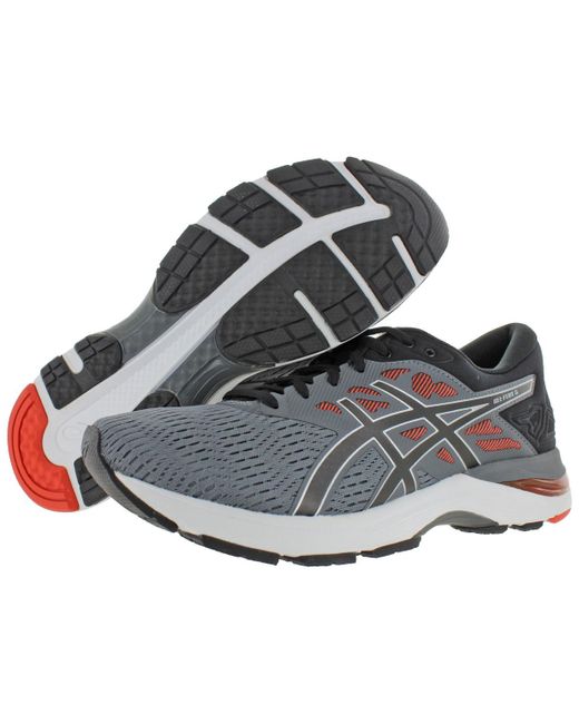 Asics Gel-flux 5 Workout Fitness Running Shoes in Gray for Men | Lyst