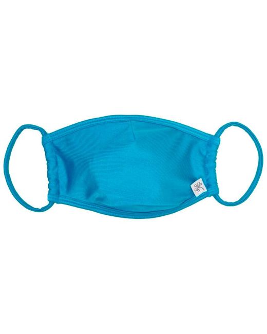 Dippin' Daisy's Blue Cloth Face Mask With 12 Filter Set
