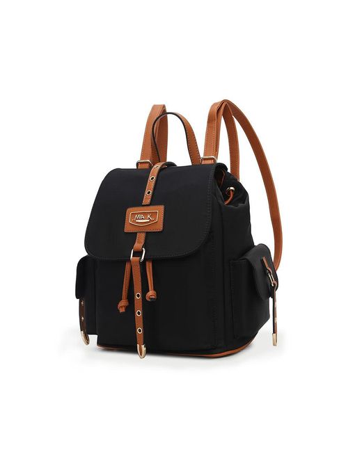 MKF Collection by Mia K Black Paula Backpack For